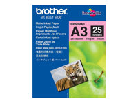 Brother BP - papper - matt - 25 ark - A3 - 145 g/m² BP60MA3