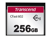 Transcend CFast 2.0 CFX602 - flash-minneskort - 256 GB - CFast 2.0 TS256GCFX602