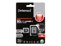 Intenso - flash-minneskort - 16 GB - microSDHC UHS-I 3433470