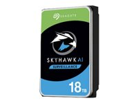 Seagate SkyHawk AI ST18000VE002 - hårddisk - 18 TB - SATA 6Gb/s ST18000VE002