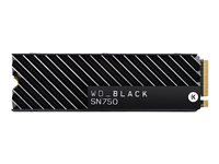 WD Black SN750 NVMe SSD WDS100T3XHC - SSD - 1 TB - PCIe 3.0 x4 (NVMe) WDS100T3XHC