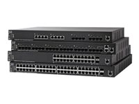 Cisco 550X Series SF550X-48P - switch - 48 portar - Administrerad - rackmonterbar SF550X-48P-K9-EU