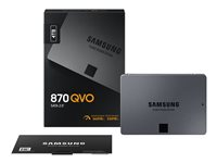 Samsung 870 QVO MZ-77Q4T0BW - SSD - 4 TB - SATA 6Gb/s MZ-77Q4T0BW