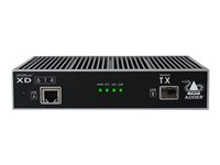 AdderLink XD614 - Quad-Head - sändare och mottagare - KVM/audio/serial/USB/nätverksförlängning XD614P-DP
