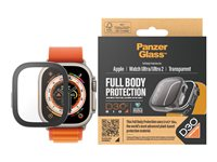 PanzerGlass - skärmskydd för smart klocka - heltäckande med D3O, 49 mm 3688