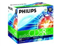 Philips - CD-R x 10 - 700 MB - lagringsmedier CR7A0NJ10/00