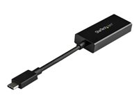 StarTech.com USB 3.1 Type C to HDMI Adapter with HDR - 4K 60Hz - TB3 Compatible - Windows & Mac Compatible Black USB C to HDMI Monitor Converter (CDP2HD4K60H) - extern videoadapter - MegaChips MCDP2900 - svart CDP2HD4K60H