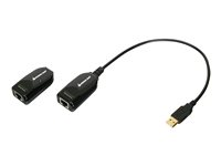 IOGEAR BoostLinq GUCE62 Set of Remote Receiver and Local Transmitter - USB-förlängningskabel - USB 2.0 GUCE62
