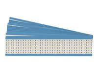 Brady Solid Numbers Wire Marker Card Legend 1 - lednings/kabelmärkare (förtryckt) HH-1-PK