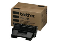 Brother TN1700 - svart - original - tonerkassett TN1700