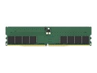 Kingston - DDR5 - sats - 64 GB: 2 x 32 GB - DIMM 288-pin - 4800 MHz / PC5-38400 - ej buffrad KCP548UD8K2-64