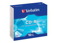 Verbatim - CD-R x 10 - 700 MB - lagringsmedier 43415