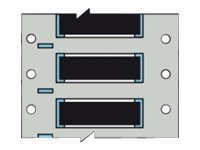 Brady PermaSleeve Wire Marking B-342 - fodral - matt - 1000 stk - 6 x 50.8 mm B33D-125-2-342BK