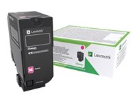 Lexmark - magenta - original - tonerkassett - LCCP, LRP, Lexmark Corporate 74C20ME