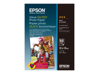 Epson Value - fotopapper - blank - 50 ark - 100 x 150 mm - 183 g/m² C13S400038