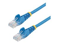 StarTech.com Cat5e Ethernet patchkabel med hakfria RJ45-kontakter - 7 m, Blå - patch-kabel - 7 m - blå 45PAT7MBL