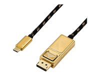 Roline Gold - DisplayPort-kabel - USB-C till DisplayPort - 2 m 11.04.5849
