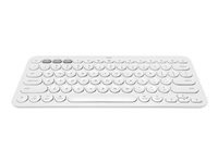 Logitech K380 Multi-Device Bluetooth Keyboard - tangentbord - QWERTY - italiensk - offwhite Inmatningsenhet 920-009866