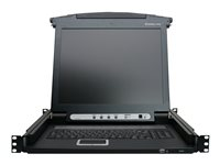 IOGEAR GCL1800 17" LCD Console - KVM-konsol - 17" - TAA-kompatibel GCL1800