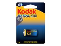 Kodak ULTRA batteri x CR123A - Li 30956223