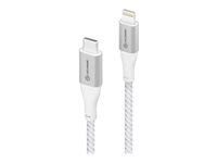 ALOGIC SUPER Ultra Lightning-kabel - Lightning / USB - 1.5 m ULC8P1.5-SLV