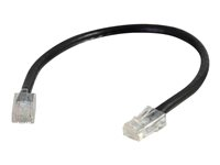 C2G Cat5e Non-Booted Unshielded (UTP) Network Patch Cable - patch-kabel - 15 m - svart 83048