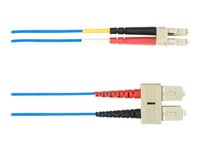 Black Box patch-kabel - 1 m - blå FOLZHSM-001M-SCLC-BL