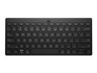 HP 355 Compact Multi-Device - tangentbord - QWERTY - internationell engelska - svart Inmatningsenhet 692S9AA#ABB