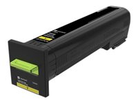 Lexmark - Lång livslängd - gul - original - tonerkassett - LCCP 72K0X40