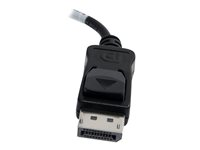 StarTech.com DisplayPort till DVI-adapter - Aktiv DisplayPort till DVI-D-adapter/videokonverterare 1080p - DP 1.2 till DVI-skärmkabel adapterdongel - DP till DVI-adapter - Låsande DP-kontakt - DisplayPort-adapter - 20 cm DP2DVIS