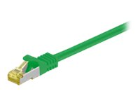 MicroConnect nätverkskabel - 25 m - grön SFTP725G