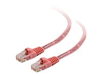 C2G Cat5e Booted Unshielded (UTP) Network Patch Cable - patch-kabel - 5 m - rosa 83621