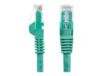 StarTech.com 100ft CAT6 Cable, 10 Gigabit Snagless RJ45 650MHz 100W PoE Cat 6 Patch Cord, 10GbE UTP CAT6 Network Cable, Green CAT6 Ethernet Cable, Fluke Tested/Wiring is UL Certified/TIA - Category 6 - 24AWG (N6PATCH100GN) - patch-kabel - 30.5 m - grön N6PATCH100GN
