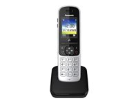 Panasonic KX-TGH710G - trådlös telefon med nummerpresentation/samtal väntar - 3-riktad samtalsförmåg KX-TGH710GS
