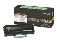 Lexmark - svart - original - tonerkassett - LCCP, LRP X463A11G