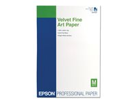 Epson Fine Art Velvet - papper - 20 ark - A3 Plus C13S041637