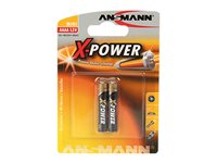 ANSMANN X-POWER Mini AAAA batteri - 2 x AAAA - alkaliskt 1510-0005