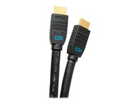 C2G 12ft Ultra Flexible 4K Active HDMI Cable Gripping 4K 60Hz - In-Wall M/M - HDMI-kabel med Ethernet - 3.7 m C2G10379