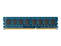 HP - DDR3 - modul - 2 GB - DIMM 240-pin - 1600 MHz / PC3-12800 - ej buffrad B4U35AA
