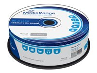 MediaRange - BD-R x 25 - 25 GB - lagringsmedier MR514
