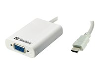 Sandberg HDMI to VGA+Audio Converter - videokonverterare 508-77