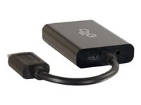 C2G HDMI to VGA + Audio Adapter - HDMI to VGA + Audio Converter - 1080p - videokonverterare - svart 41351