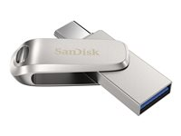 SanDisk Ultra Dual Drive Luxe - USB flash-enhet - 256 GB SDDDC4-256G-G46