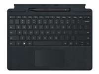 Microsoft Surface Pro Signature Keyboard - tangentbord - med pekplatta, accelerometer, Förvarings- och laddningsfack för Surface Slim Pen 2 - italiensk - svart - med Slim Pen 2 8X8-00010