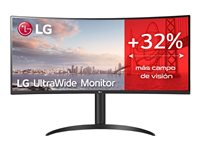 LG UltraWide 34WP75CP-B - LED-skärm - böjd - 34" - HDR 34WP75CP-B.AEU