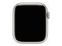 Apple Watch Series 9 (GPS + Cellular) - stjärnljusaluminium - smart klocka med sportband - starlight - 64 GB MRM93QF/A