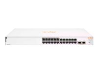 HPE Aruba Instant On 1830 24G 12p Class4 PoE 2SFP 195W Switch - switch - 24 portar - smart - rackmonterbar JL813A#ABB