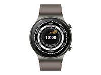 Huawei Watch GT 2 Pro Classic - nebulosa grå - smart klocka med rem - gråbrun - 4 GB 55025792