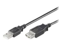 MicroConnect USB 2.0 - USB-förlängningskabel - USB till USB - 1.8 m USBAAF2B