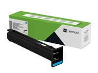 Lexmark - cyan - original - tonerkassett - LCCP, LRP 77L20C0